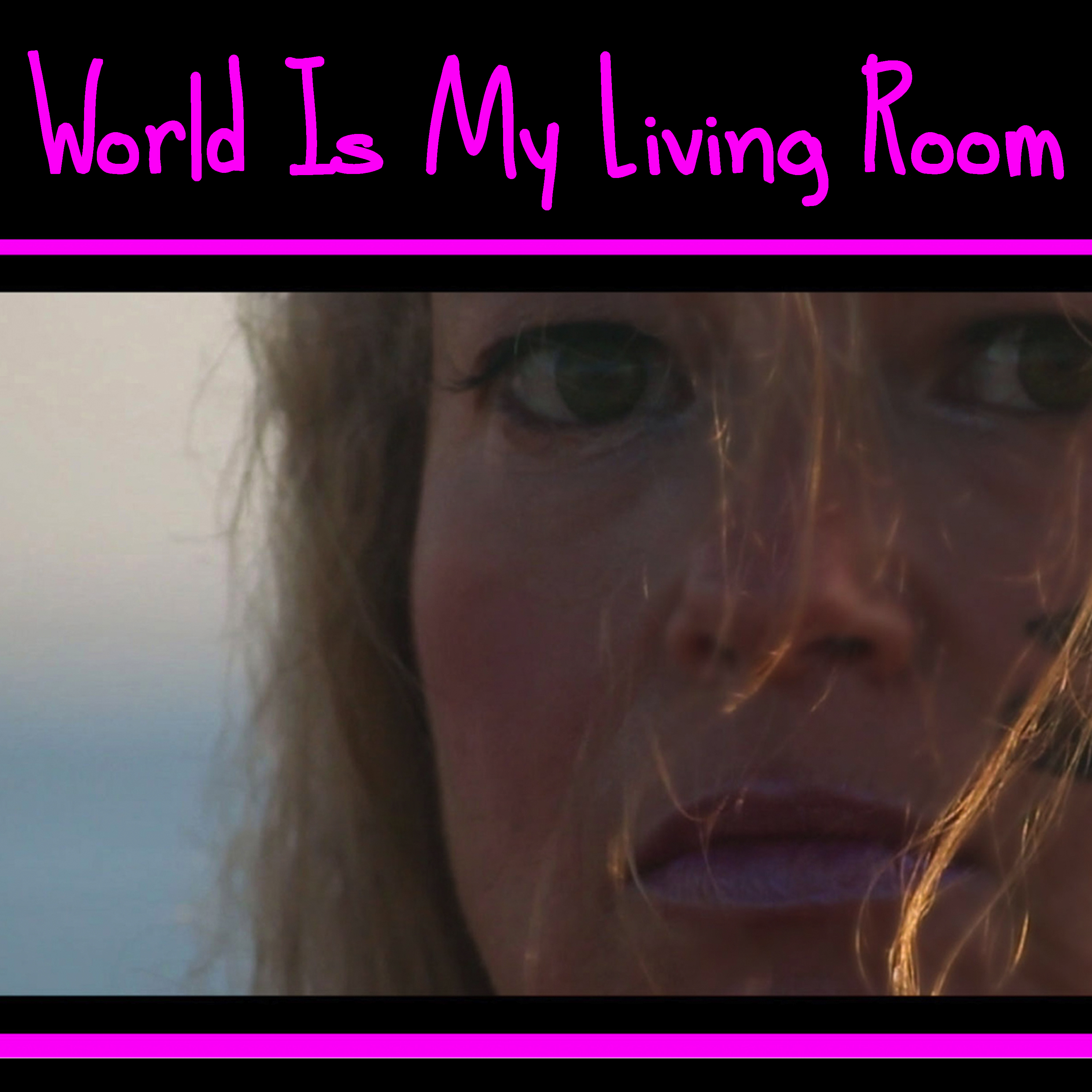 Album Art from the song single 
"World Is My Living Room" ™©
From Cali Lili's  Debut Album :  "this female is not yet rated ™" Soundtrack to the motion picture :                                  
         "eVe N'god this female is not yet rated ™" ©